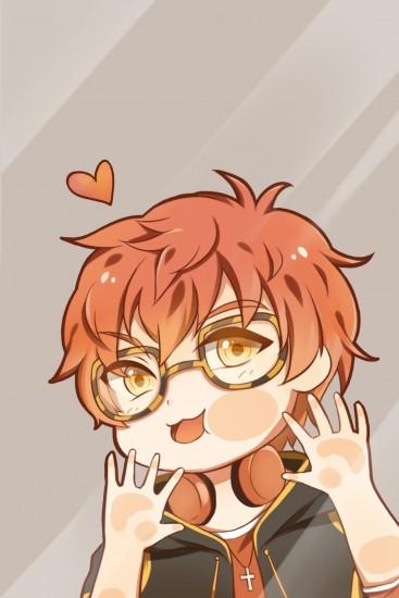 I made 707 wallpaper for myself ok i love him very much i'm sharing this to  my fellow nakamas here just take it ;