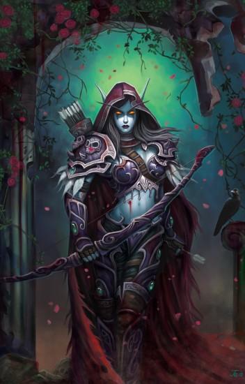 Title, The Dark Lady, Queen of the Forsaken, Mistress Sylvanas of the  Banshee (Forsaken Lands of Lordaeron), Banshee Queen.
