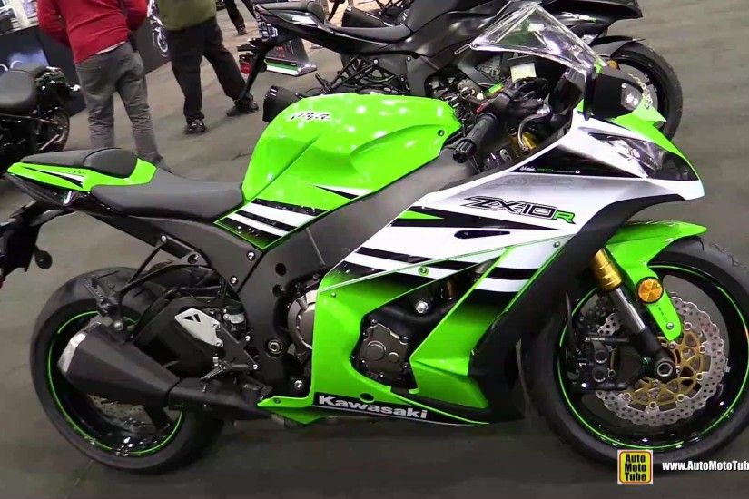 2015 Kawasaki Ninja ZX-10R 30th Edition - Walkaround - 2014 Toronto ATV  Show - YouTube