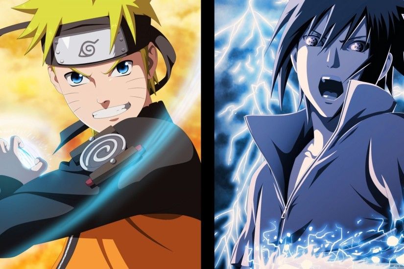 Sasuke and Naruto Wallpaper ·① WallpaperTag