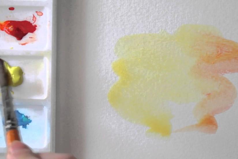 Making a watercolour Background wash