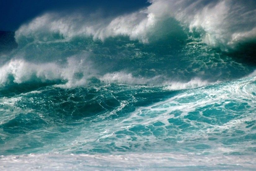 Wave Nature Ocean Stormy Wallpaper