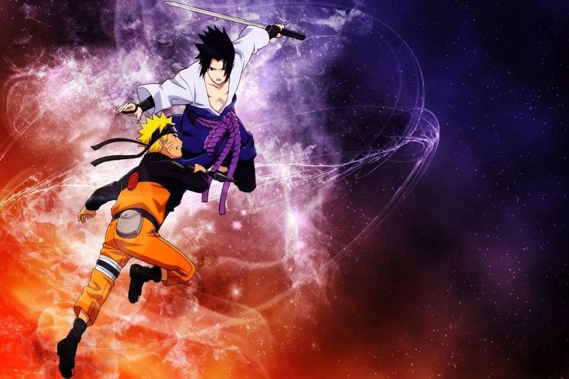 ... Sasuke Uchiha and Naruto Uzumaki - Naruto