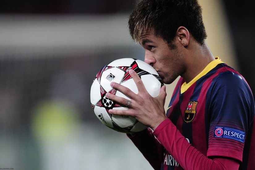 Neymar Kissing Ball HD Wallpapers