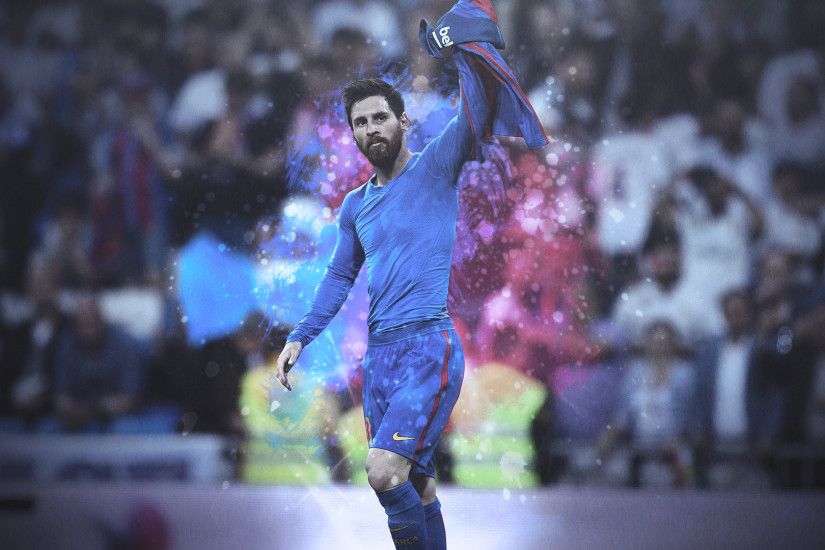 ... Lionel Messi HD Background - Iconic Celebration by E-ZAF