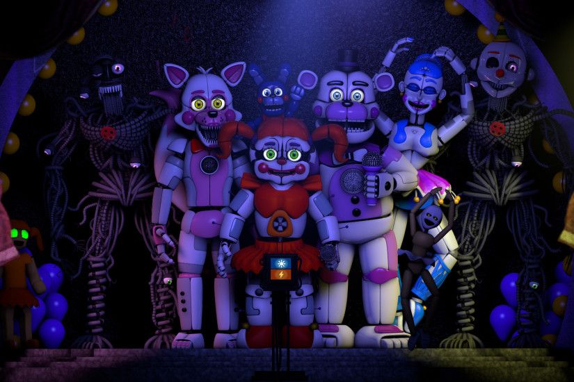 Five Nights at Freddys Sister Location Wallpapers ·①