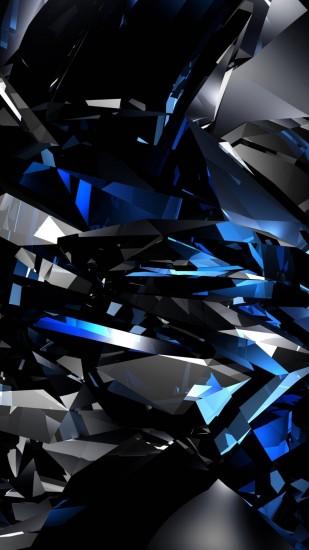 blue, crystal, crystals, iphone wallpaper, pagan - image #3572432 .