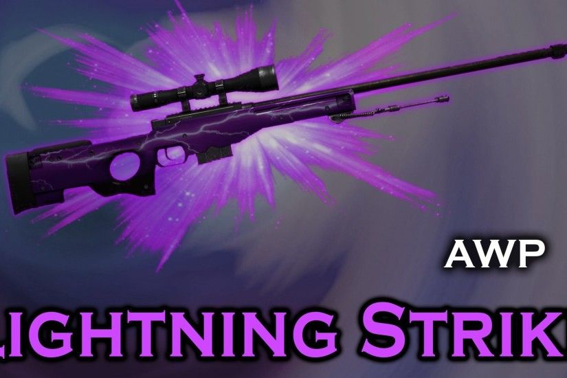 Lightning Strike AWP StatTrak stickers skin preview FN/MW/FT/WW/BS - YouTube