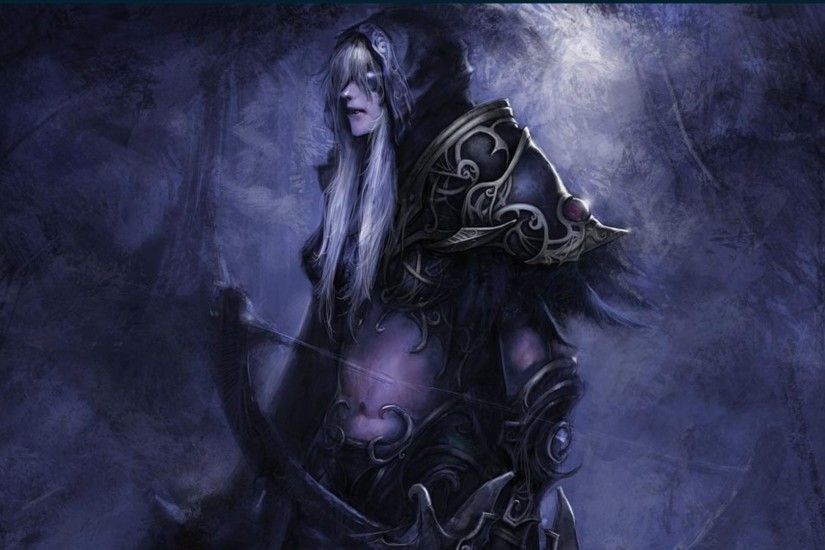 video games, World of Warcraft, fantasy art, artwork, night elf - Free  Wallpaper / WallpaperJam.com