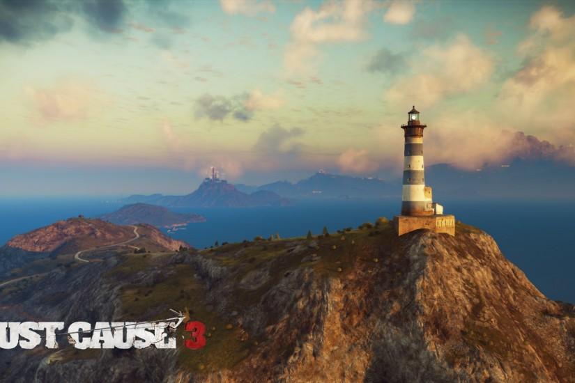 Lighthouse in Medici - Just Cause 3 wallpaper 1920x1080 jpg