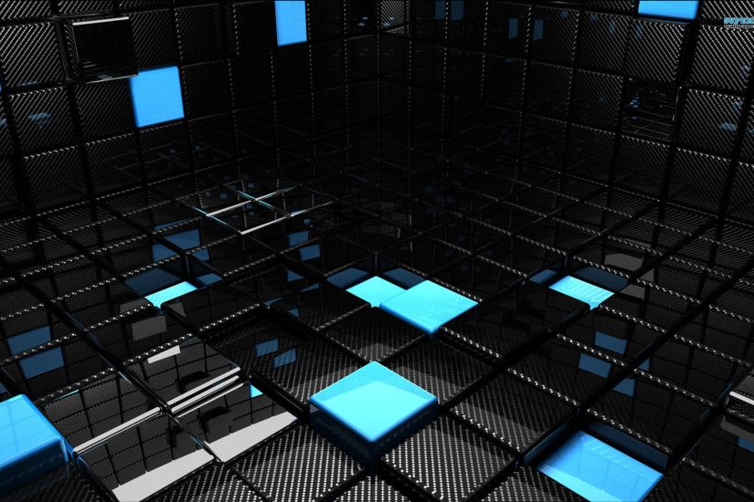 Black 3D Abstract Desktop Backgrounds