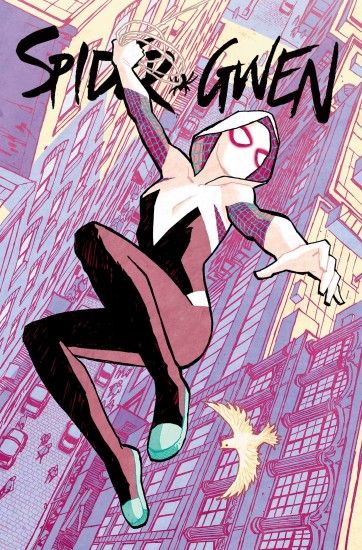 Spider-Gwen variant cover by Cliff Chiang *