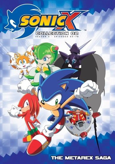 "Sonic X" The Complete Third Season: The Metarex Saga DVD box set (Eastern  Star Entertainment)