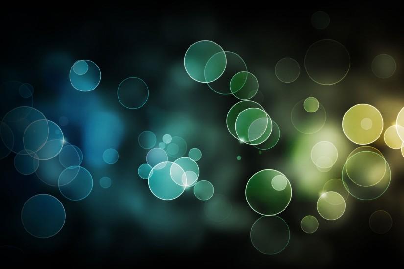 Abstract Bubbles wallpaper