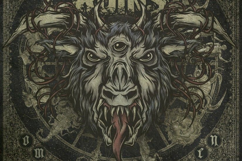 drawing illustration metal music cover art Satanism ART sketch