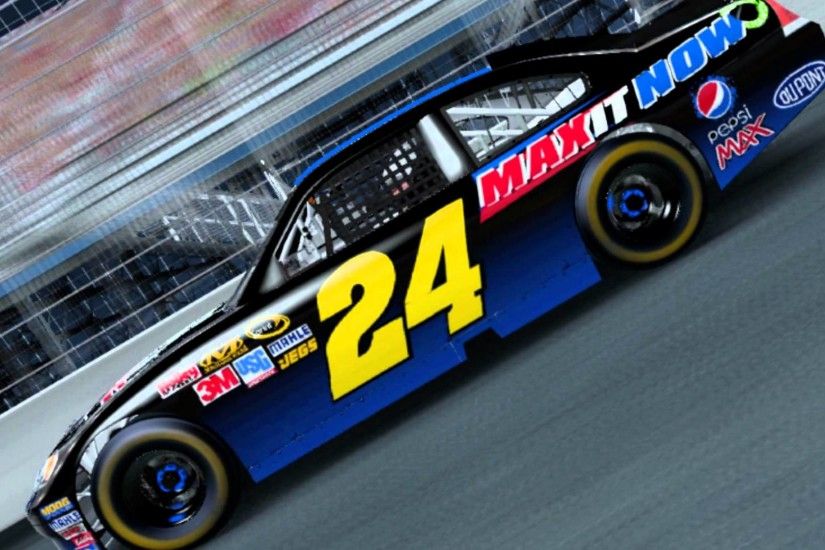 NASCAR The Game 2011 Custom Car: Jeff Gordon 2012 Pepsi "Max It Now" Coke  Zero 400 paintscheme - YouTube