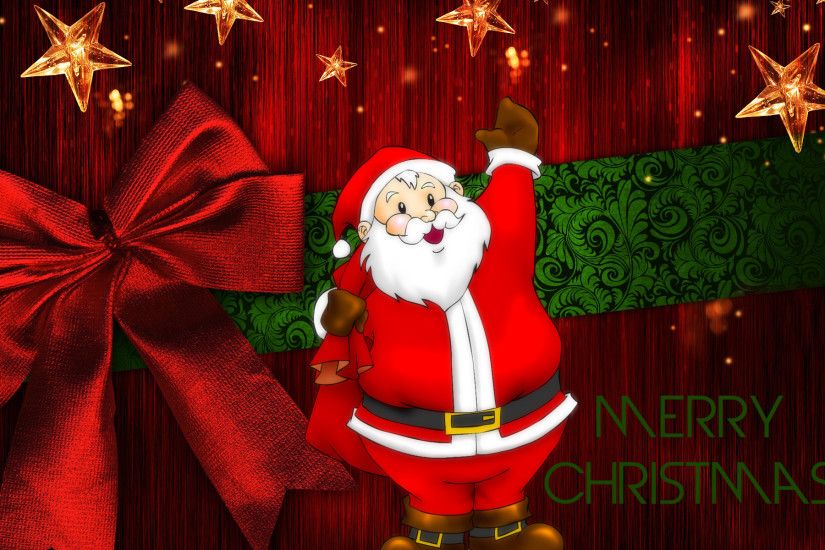 Christmas Wallpapers 16 Stunning High Resolution Christmas Wallpapers |  Crestock.com Blog Adorable Santa ...