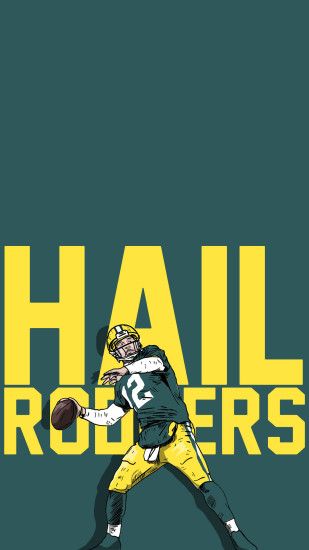FandomI made a green version the Hail Rodgers artwork / phone wallpaper  that was posted here a few days ago. Hope you guys enjoy!
