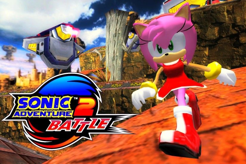 Sonic Adventure 2: Battle - Sky Rail - Amy (No HUD) [REAL Full HD,  Widescreen] 60 FPS - YouTube