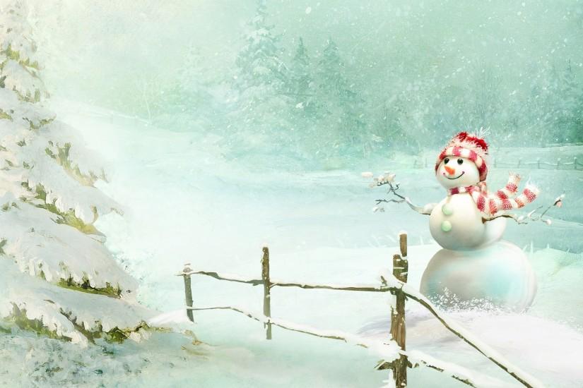Christmas Snowman wallpapers