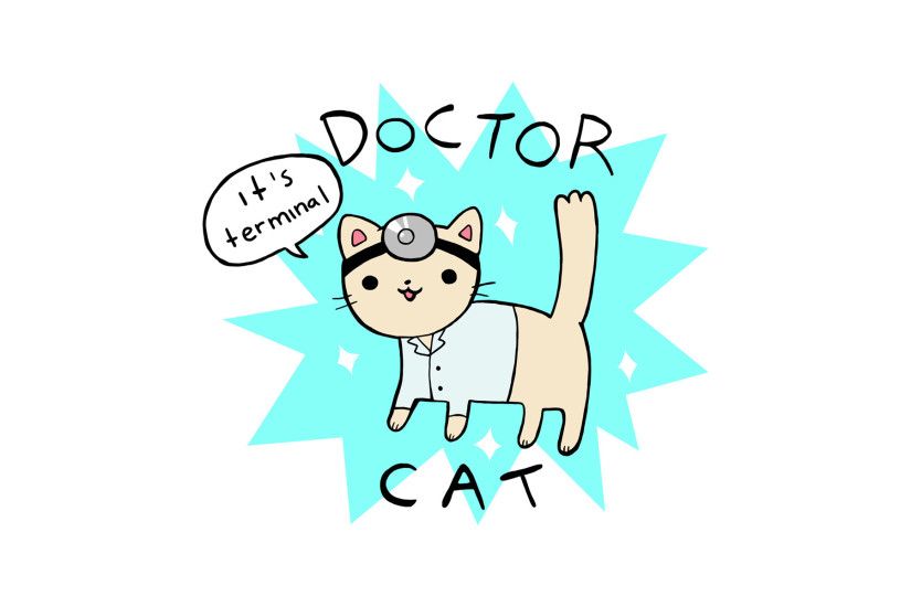 Doctor Cat Wallpaper 16Ã10 ...