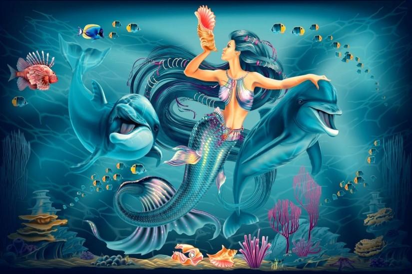 mermaid wallpaper 2560x1600 hd for mobile