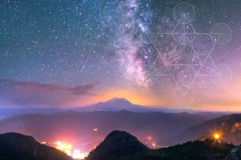 Sacred geometry and space wallpapers (part1)