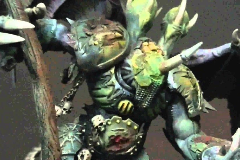 Close Look- Converted Daemon Prince for chaos space marines or daemons  warhammer 40K - YouTube