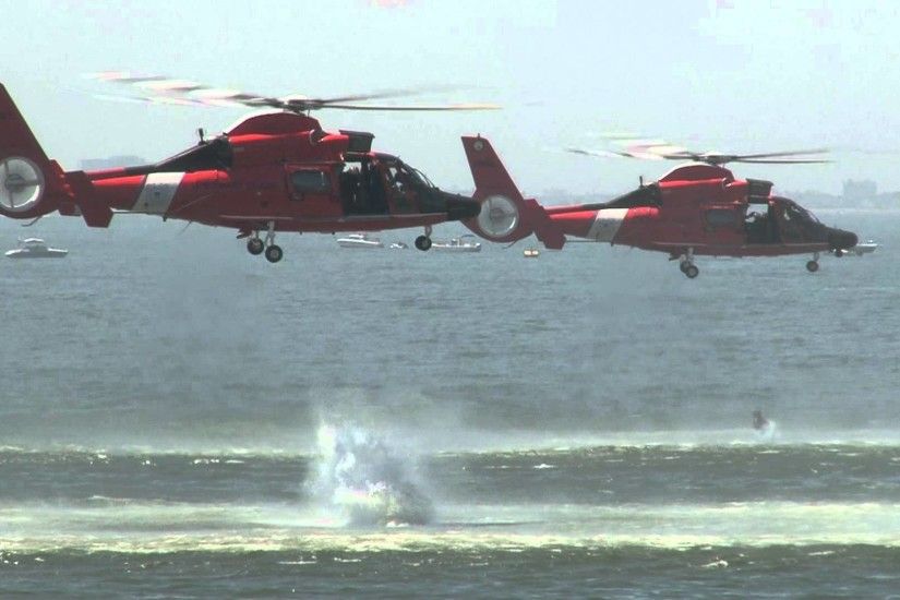2011 Atlantic City Airshow - United States Coast Guard Search & Rescue  Demonstration