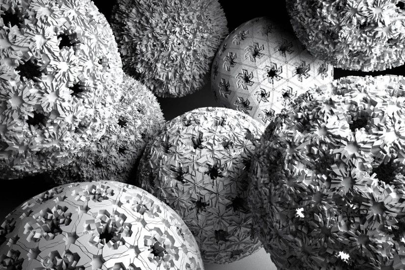 Fractal spheres wallpaper - 3D wallpapers - #26258