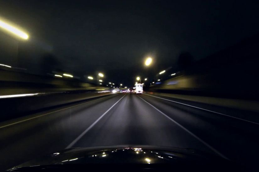 Portland Nighttime Freeway Driving POV Psychedelic 1 Stock Video Footage -  VideoBlocks
