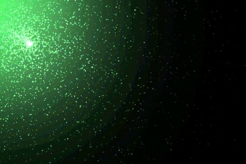 Green Stars Across Black Background ANIMATION FREE FOOTAGE HD - YouTube