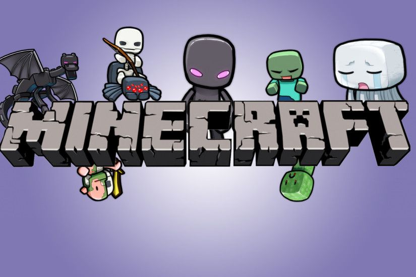 ... Minecraft Cartoon Wallpapers [15 colors] by Gamex101