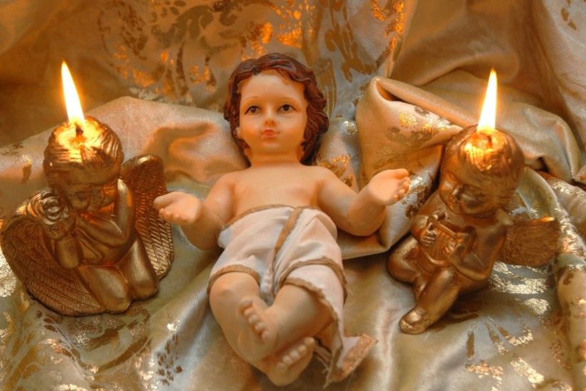 Christmas Eve-Baby Jesus In Manger