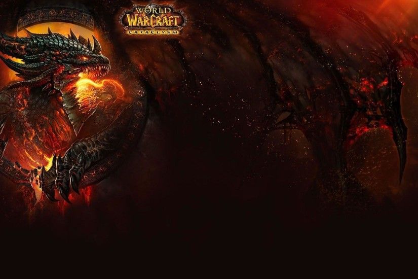 A new Cataclysm/Deathwing wallpaper for ya