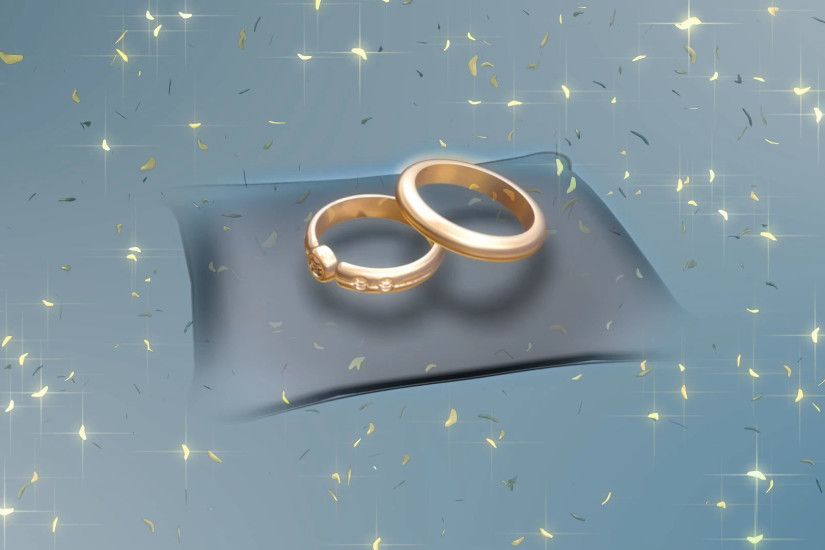 Rings and Stars for Wedding backgrounds