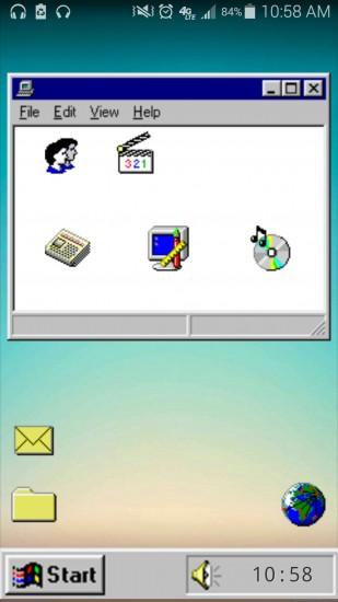[Functional] My version of the Retro Windows 95 theme I've been using for a  while ...