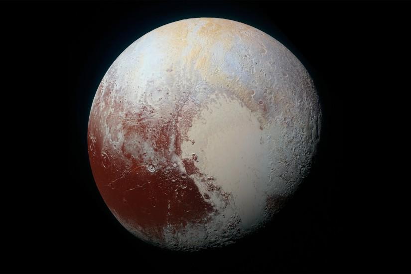 This image of Pluto is gorgeous as a wallpaper with the AMOLED blacks ...