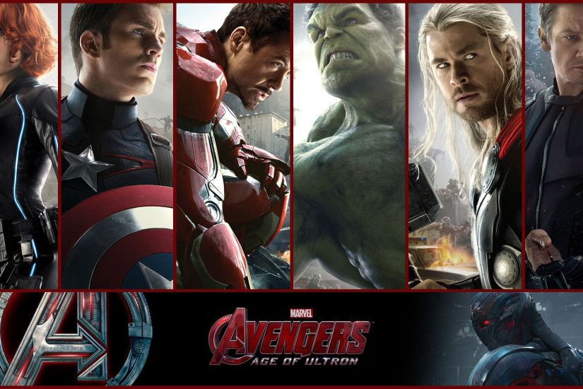 Avengers Age of Ultron 2015 Heroes Wallpaper HD