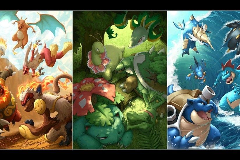 Pix For > Epic Water Pokemon Wallpaper