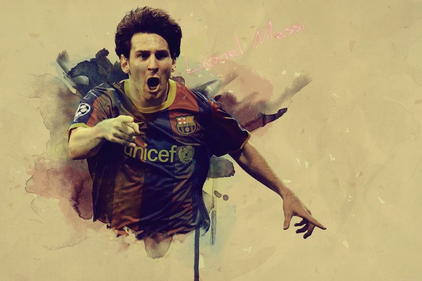 Lionel Messi 1920x1080 Backgrounds Full HD.