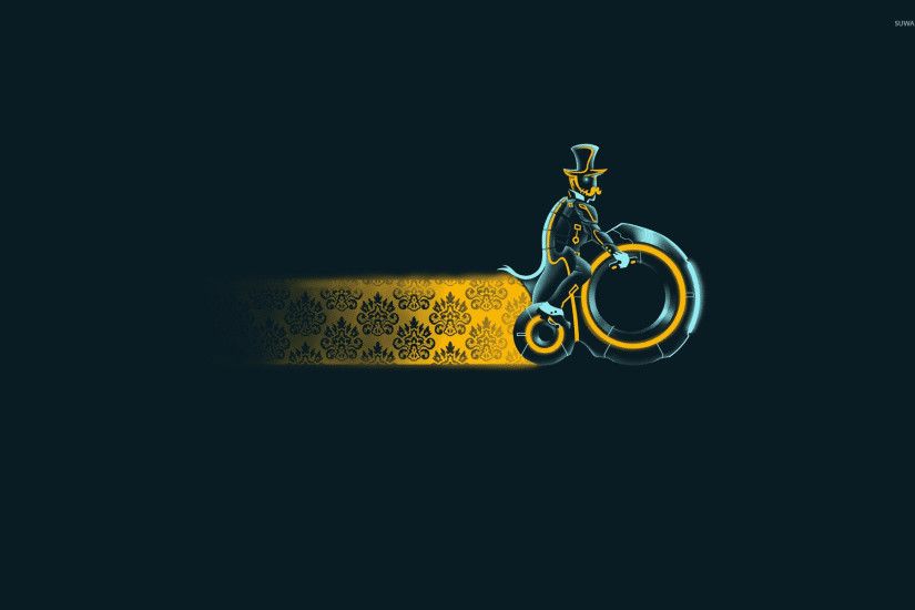Tron Legacy Desktop Bike Wallpaper