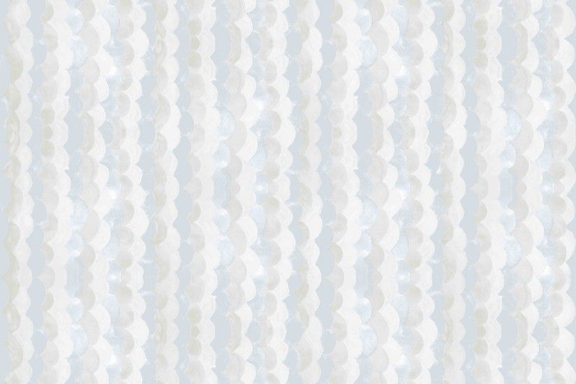 Fish Scales Wallpaper - Geometric Organic Prints Stripe .