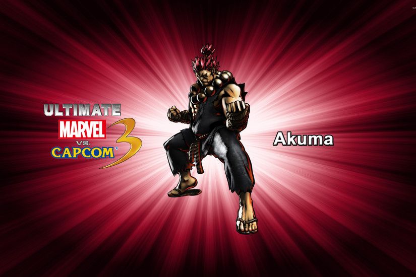 Akuma - Ultimate Marvel vs. Capcom 3 wallpaper