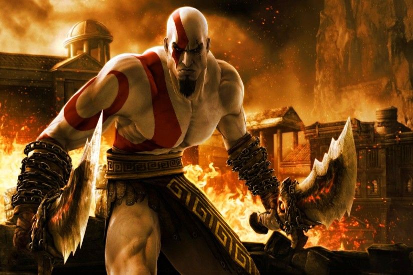 Kratos God Of War #32107 Hd Wallpapers Background - HDesktops.com