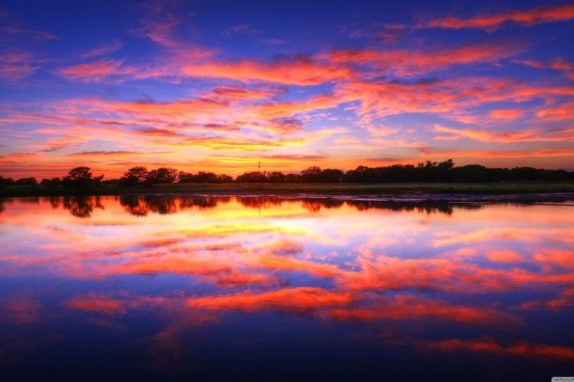 ... sunset HDR Sunset Bridges Texas - WallDevil ...