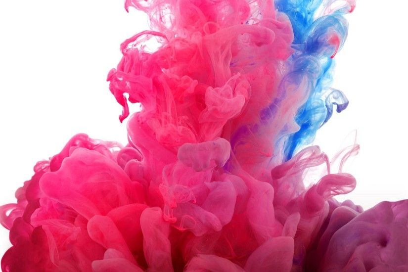 Pink and Blue Smoke Wallpaper Background 61851