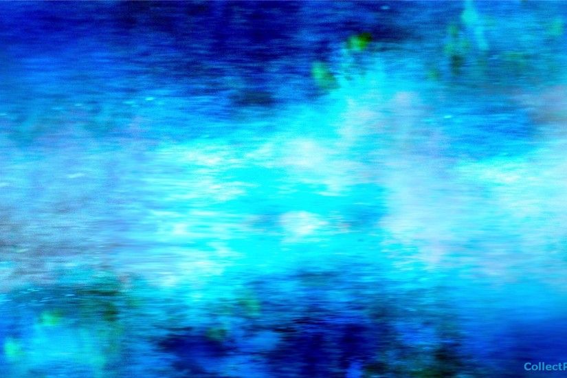 Blue Abstract Painting Wallpaper