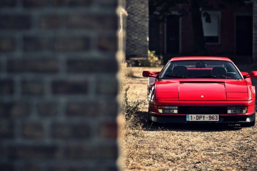 Ferrari Testarossa, Italian, Car Wallpapers HD / Desktop and Mobile  Backgrounds