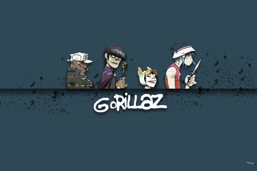 [1920x1200] Free Gorillaz Wallpaper - Cool Gorillaz Band Wallpaper -  Wallpaper Download - Profilerehab